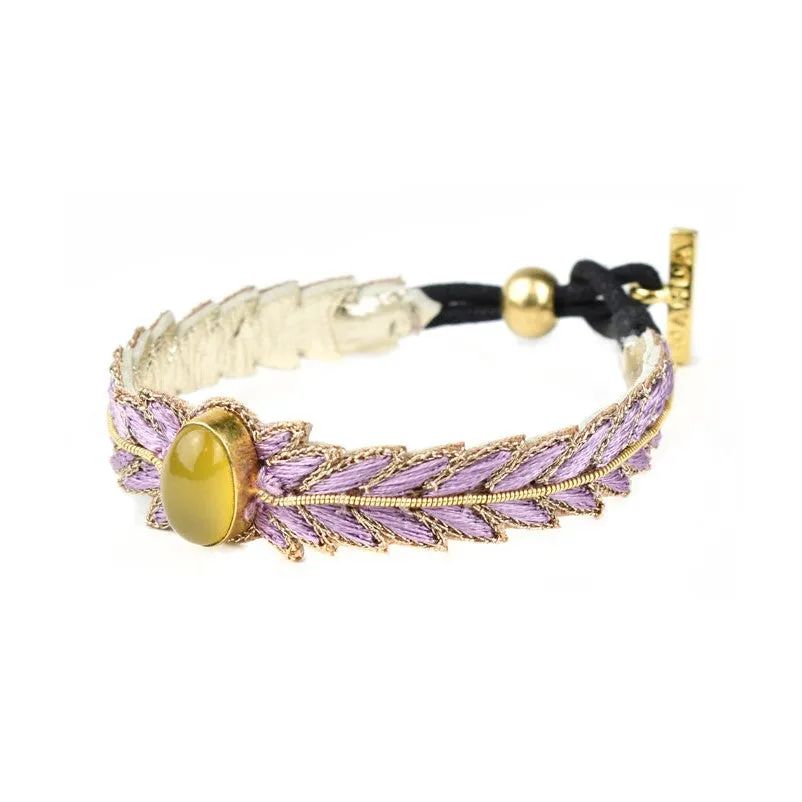 Nahua Loriane Bracelet - Mauve