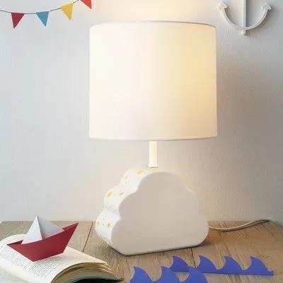 New - Cloud Dual Light Figural Kids' Lamp White - Pillowfort