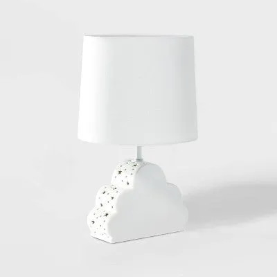 New - Cloud Dual Light Figural Kids' Lamp White - Pillowfort