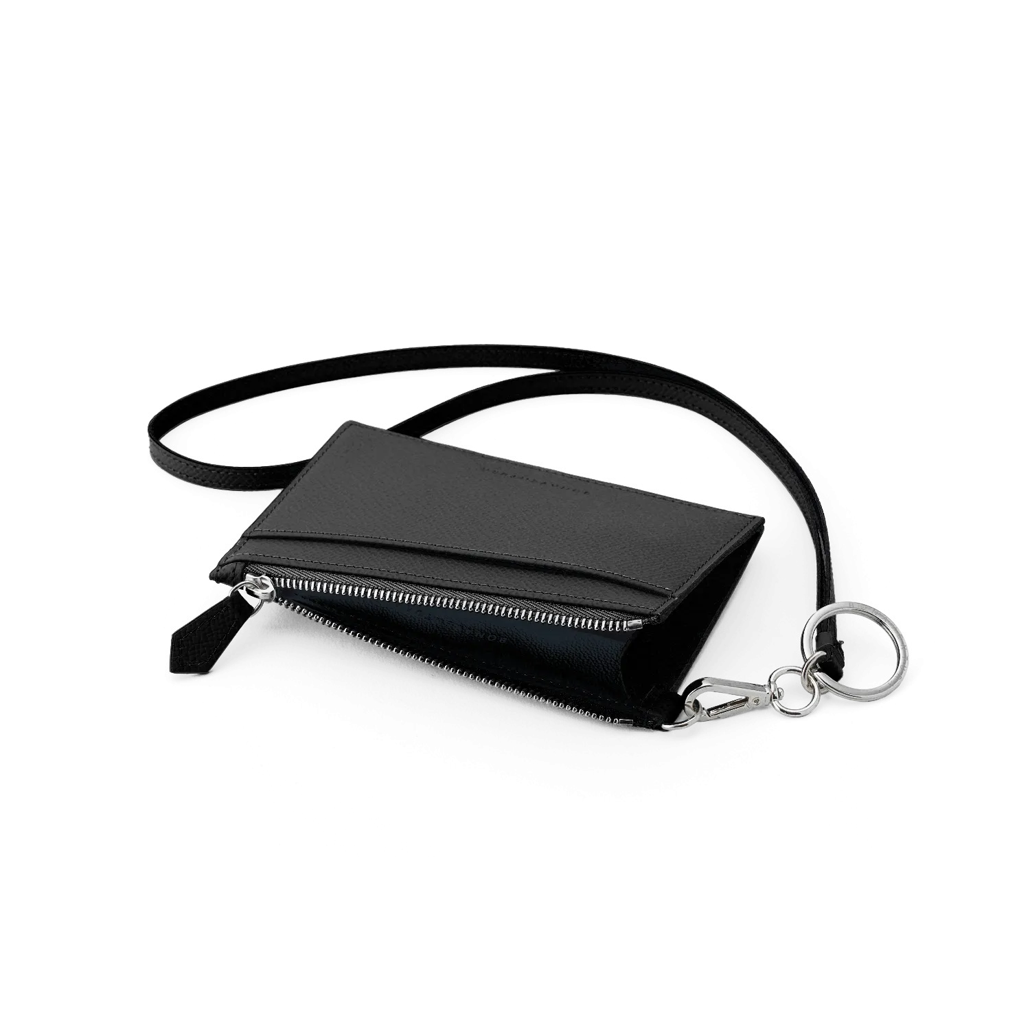 Noblessa Zip Card Holder with Strap