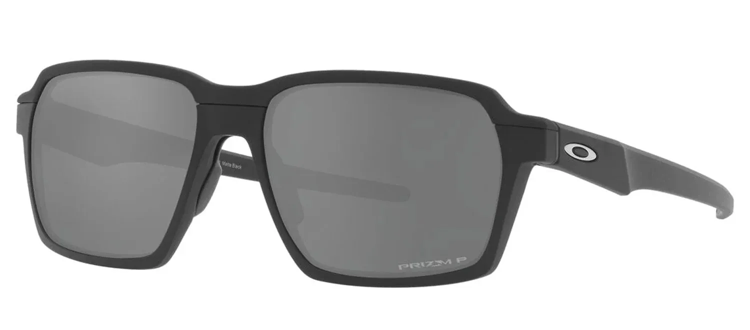 Oakley Parlay Matte Black Frame - Prizm Black Lens - Polarized Sunglasses