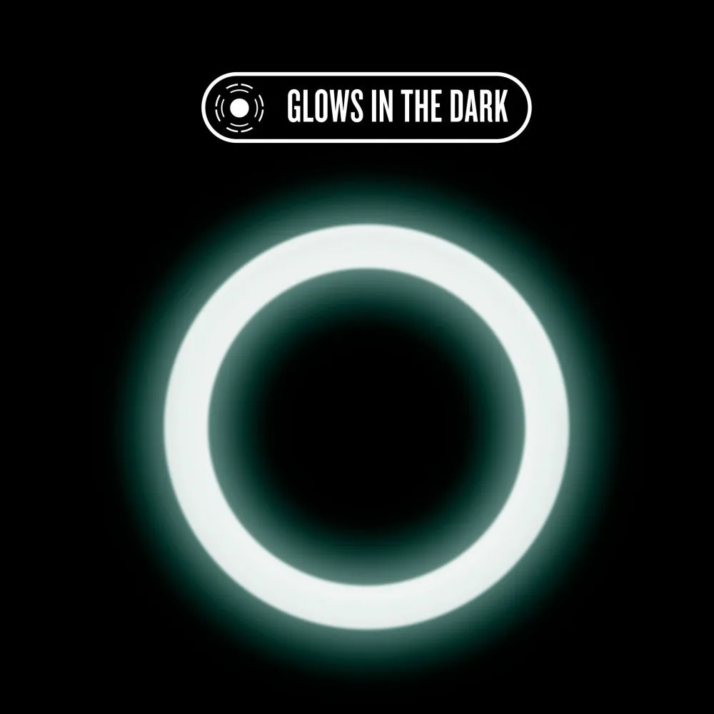 Performance By Blush® | Glo: Glow In The Dark Blue Penis Ring - Made with Puria™ Silicone