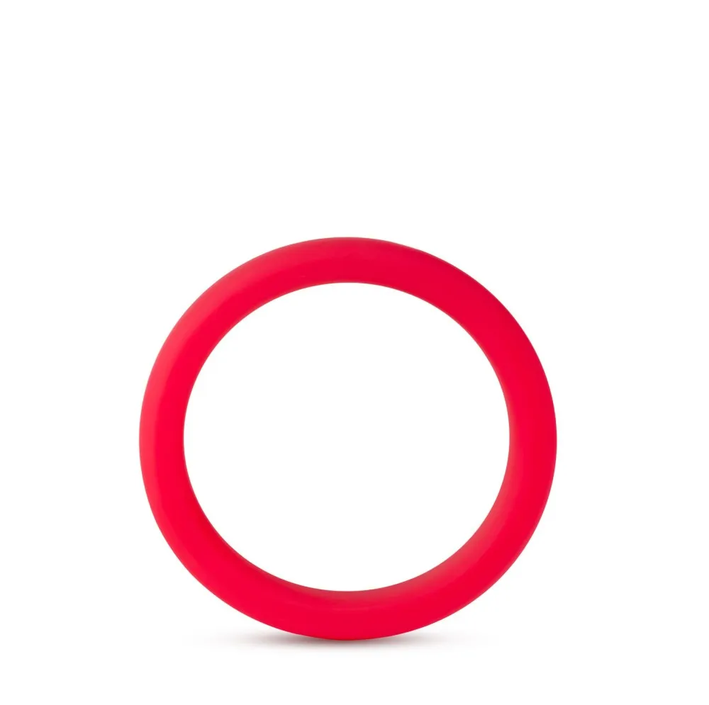 Performance By Blush® | Pro: Red Penis Ring - Made with Puria™ Silicone