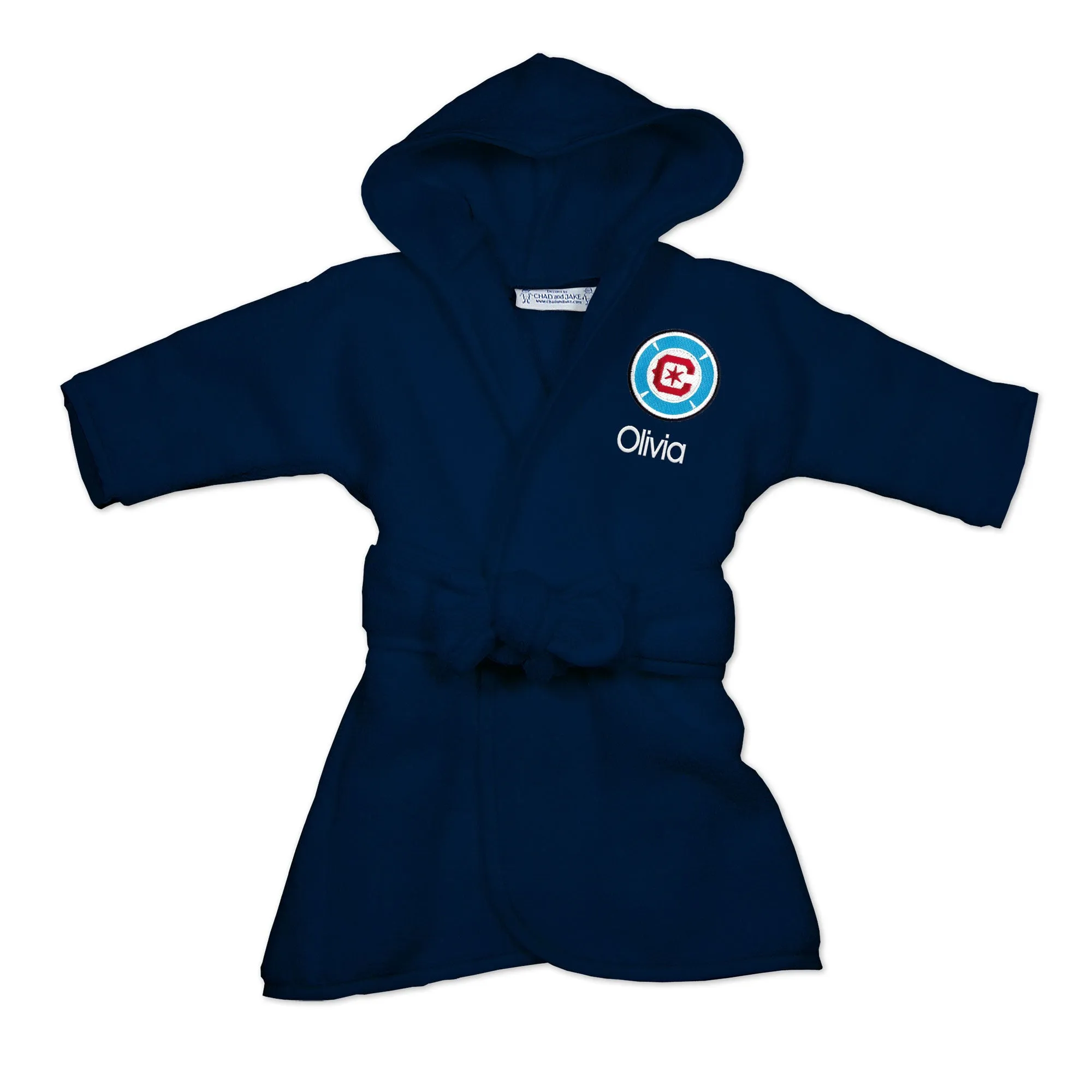 Personalized Chicago Fire Robe