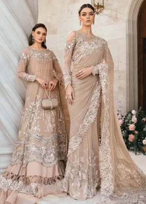 Unstitched Mbroidered Wedding Formals 2024 by Maria B | BD-2801