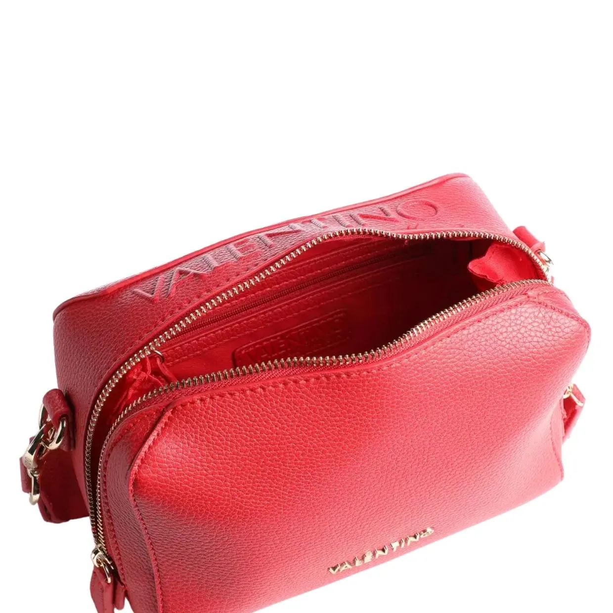 Valentino Bags Pattie Red Crossbody Bag