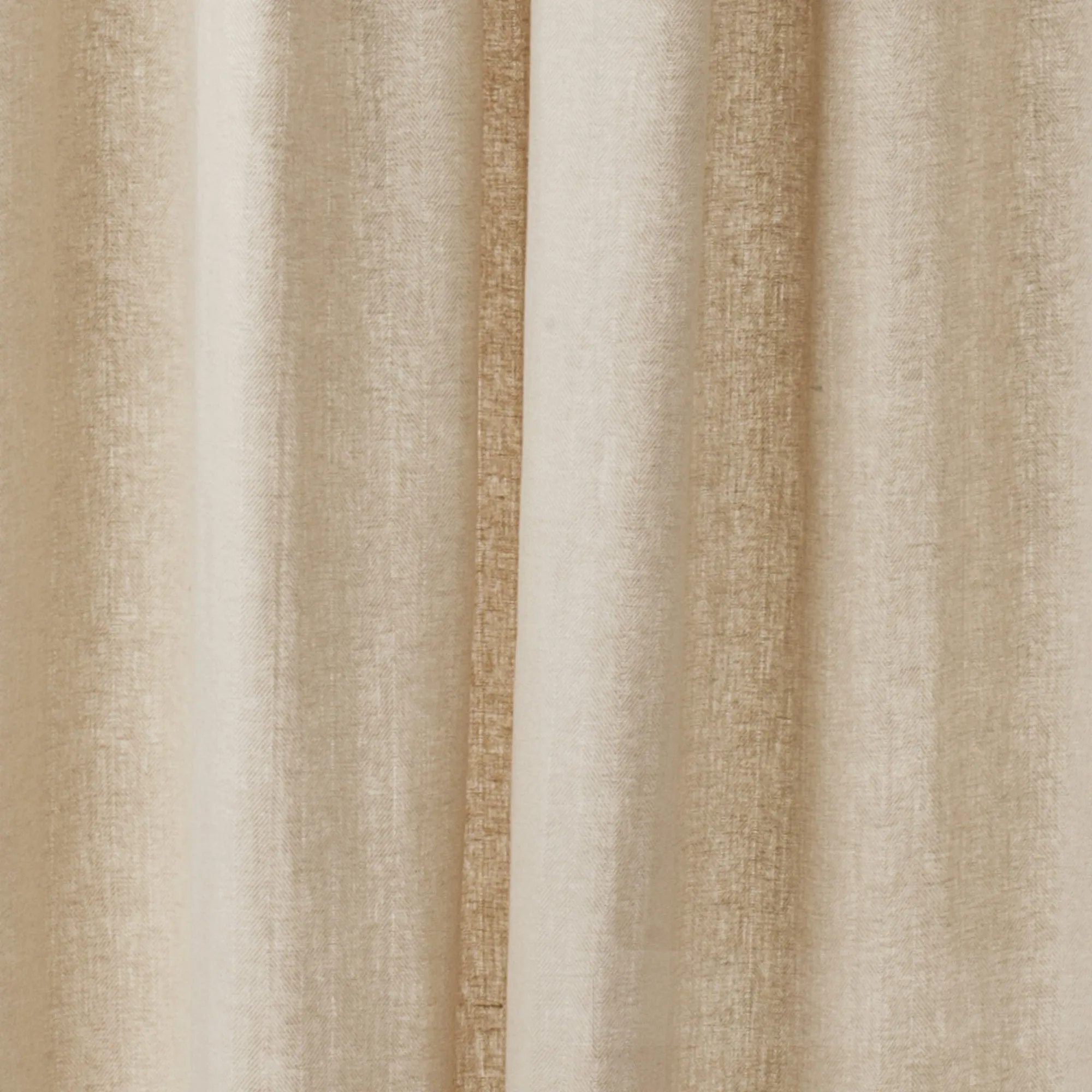 Vinstra Curtain Set [Natural/Natural white]